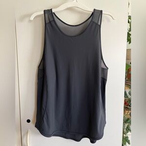 Lululemon Sculpt II tank grey size 8
